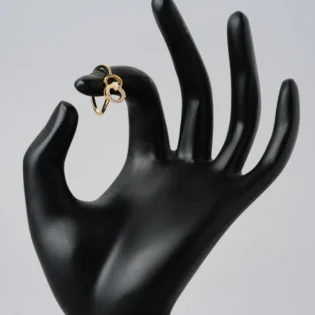 Whirl 18Kt Gold & Diamond Ring - Image 3