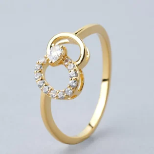 Whirl 18Kt Gold & Diamond Ring - Image 4